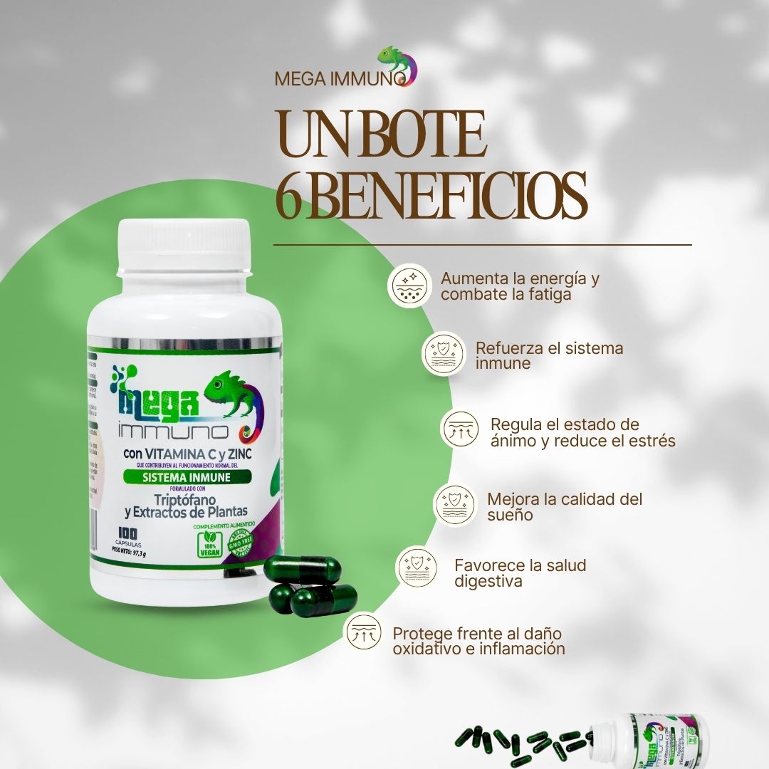 Mega Immuno – Energía, defensas y equilibrio