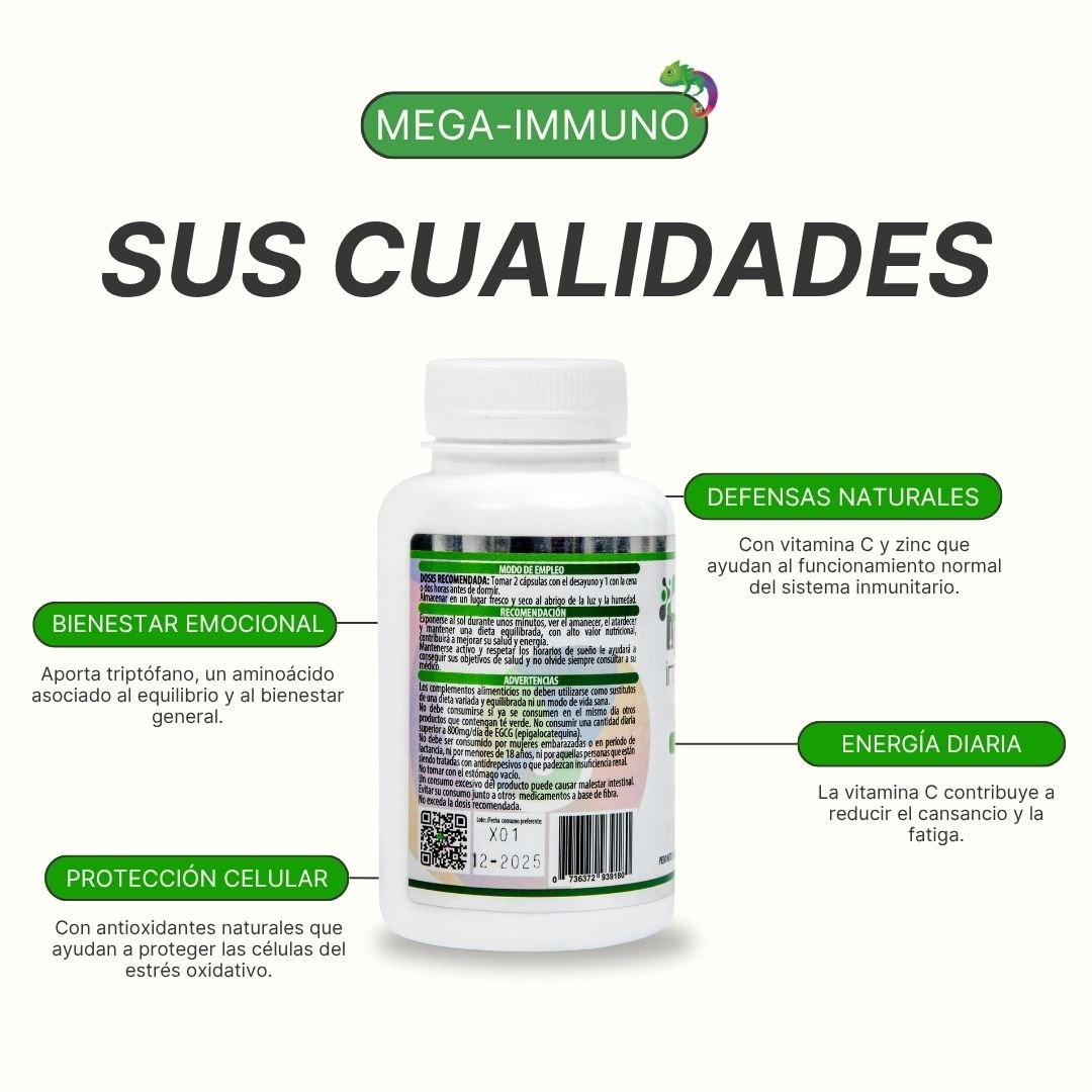 Pack Premium: 2× Mega Immuno + Guía de Hábitos Saludables - Nutri Immunolab