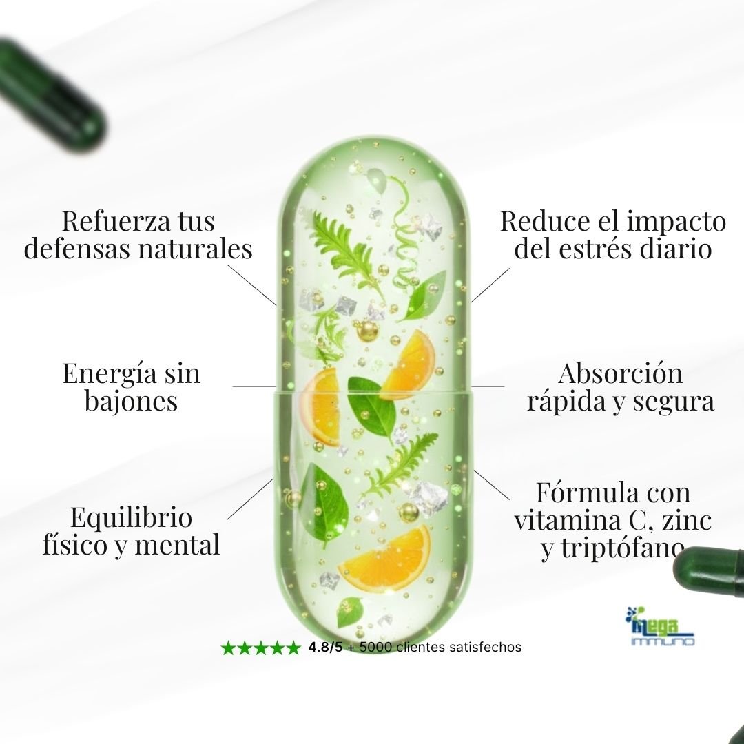 Mega Immuno – Energía, defensas y equilibrio - Nutri Immunolab